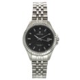 thumbnail image 1 of Reloj Croton para mujer de acero inoxidable plateado con marcador de diamantes CROTON CO CN207528SSBK, 1 of 1