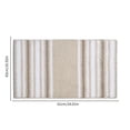 thumbnail image 3 of maho Luxury Bathroom Rugs Soft Absorbent Microfiber Bath Rugs Shaped Toilet Rug Non-Slip Plush Bath Carpet Mat for Bathroom Khaki on Clearance, 3 of 8