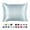 Baby Blue, variant on Blissford Luxury Red Satin Pillowcase with Zipper Closure, Queen 2-Pack