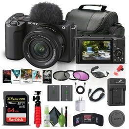 Sony Alpha a6400 DSLR Camera Bundle: Mirrorless Digital Body Kit