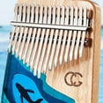 thumbnail image 4 of Portable Thumb Piano Multiple Tones Mini Resin Kalimba Finger Plucked Musical Instrument, 4 of 5