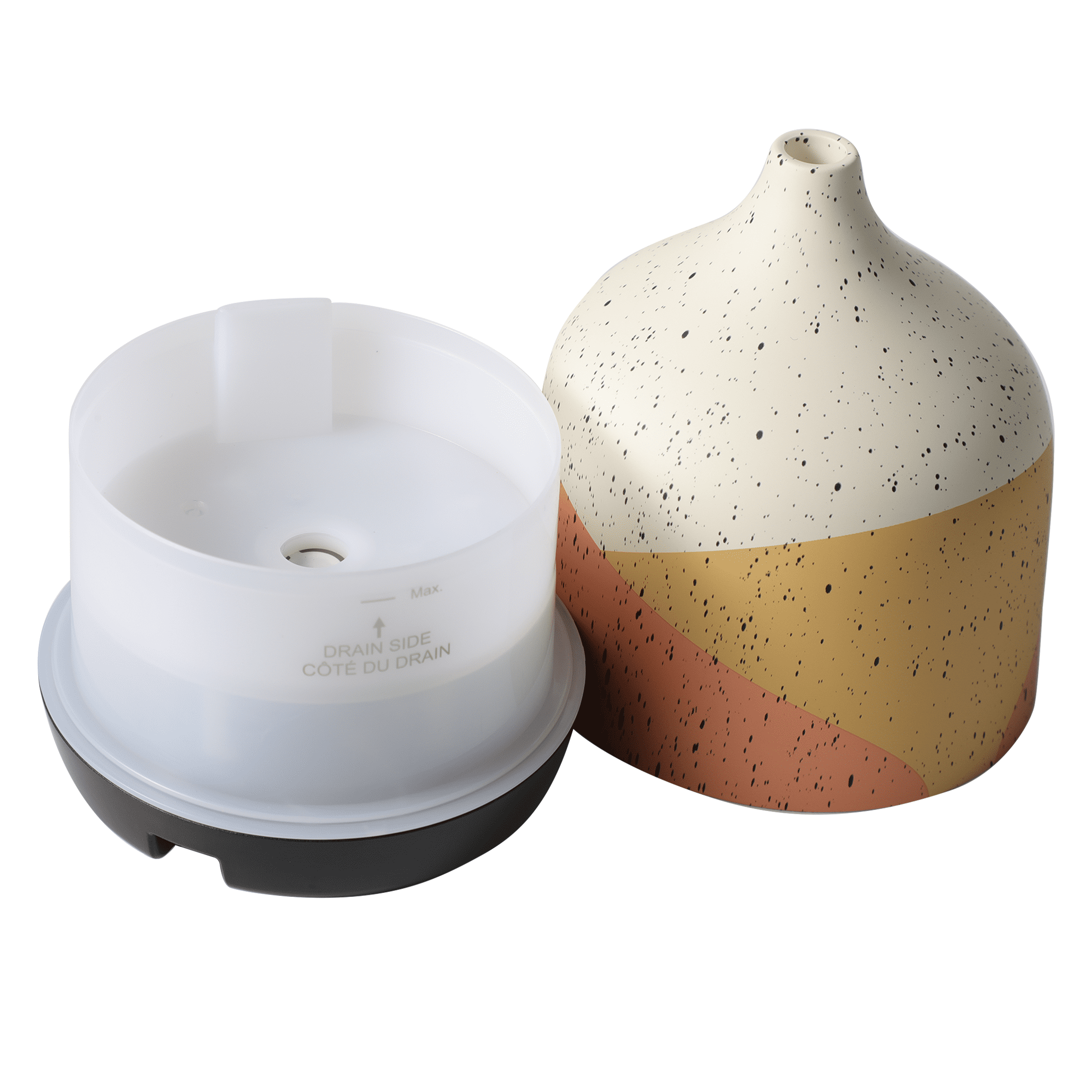 Mainstays Aromatherapy Essential Oil Diffuser, Cool Mist, Black, 100mL