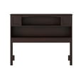 thumbnail image 3 of AFI Newport Full Bookcase Headboard with USB Charging Station, Espresso, 3 of 4