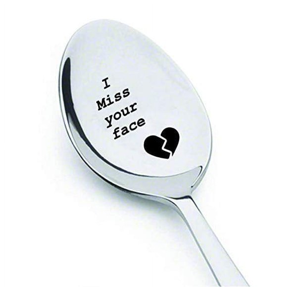 Boston creative company Engraved Spoon, I Miss Your Face