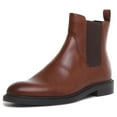 thumbnail image 6 of Vagabond Amina Women's Low Heel Leather Chelsea Boots In Cognac Size 11, 6 of 6