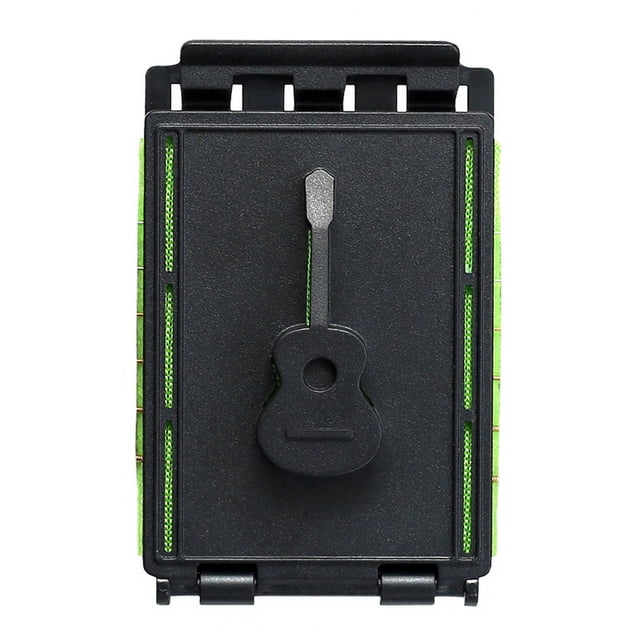 Hioecau Guitar String Cleaner Acoustic Electric Guitar Bass Ukulele String Scrubber Fingerboard Fretboard Maintenance Cleaning Tool