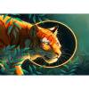 thumbnail image 1 of Tigre de punto de cruz completo de 11 quilates estampado DIY algodón hilo costura impreso Animal Tmvgtek decoración de arte en el hogar, 1 of 9