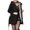 Black, variant on Vedolay Casual Jackets Womens Casual Open Front Long Sleeve Fashion Slim Fit Jackets with Pockets,Black M