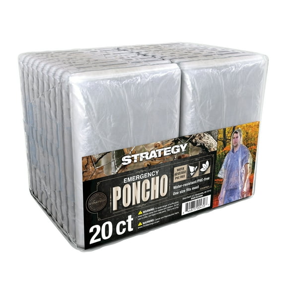 Emergency Poncho - Multi Packs