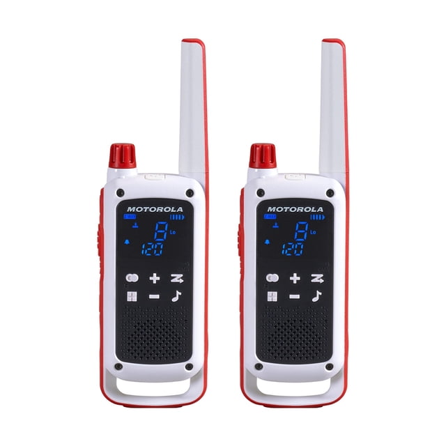 Radio bidireccional Motorola Solutions Red Cross T478 de 35 millas, color blanco