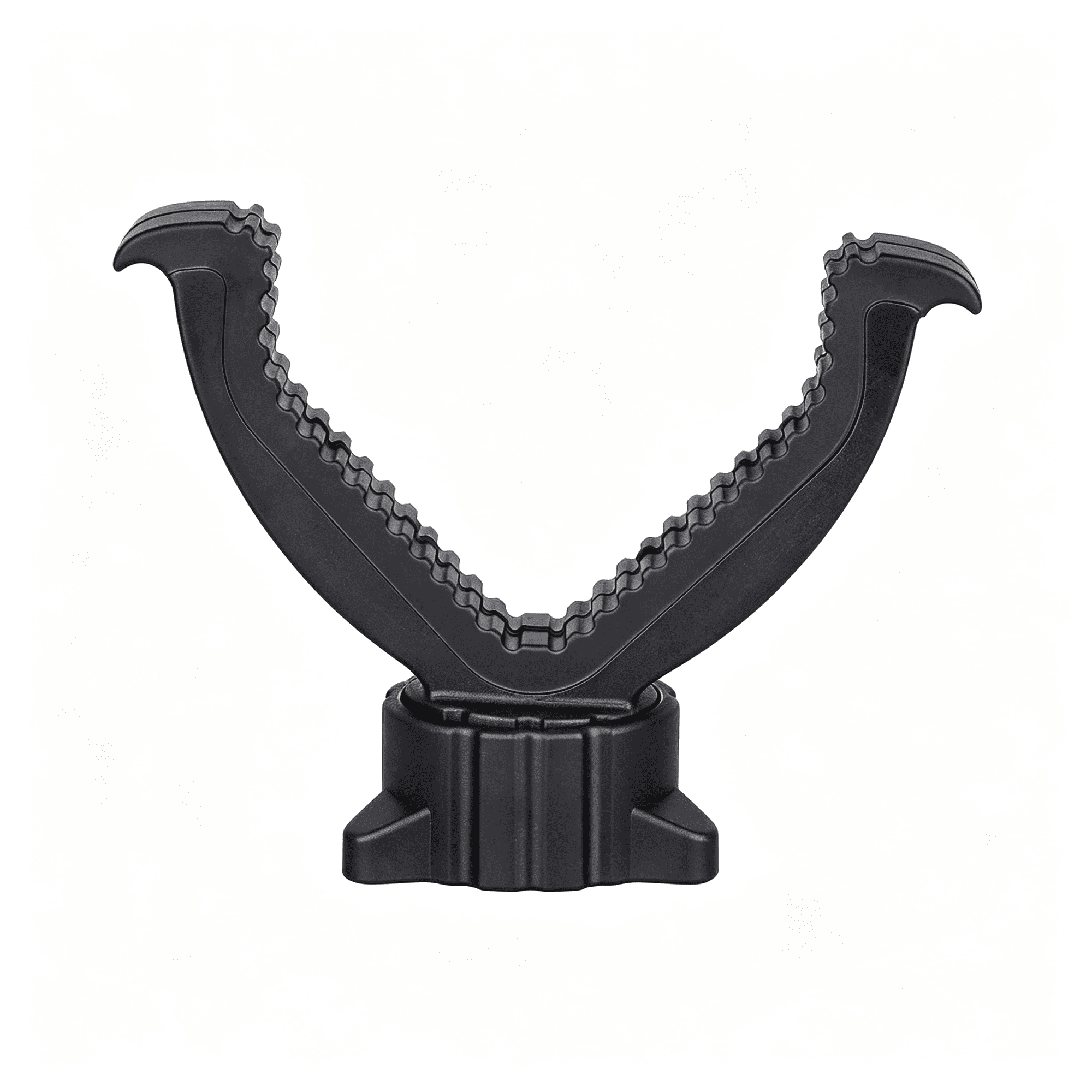 GJX 360° Rotating V-Yoke Rest Compatible with Traveling Tripods, Camera Tripods, and Monopods for Photographing and Outdoor Activities Oval 8 Finger Splint