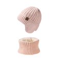 thumbnail image 3 of Winter Unisex Knitted Hat Scarf Set Warm Lined Ear Cold Weather Accessories, 3 of 3