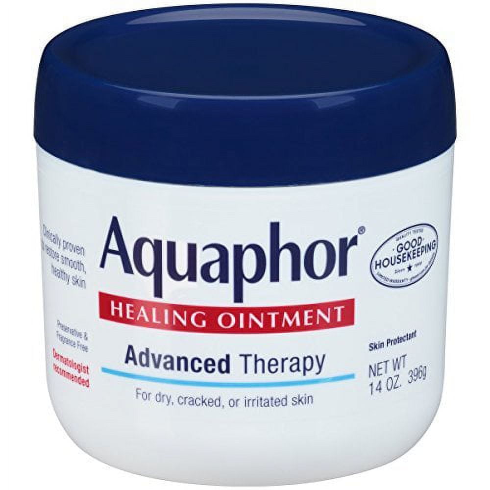 Aquaphor Healing Ointment,Advanced Therapy Skin Protectant 14 Ounce (Pack of 8)