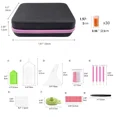 thumbnail image 5 of 30-Slot Diamond Painting Storage Box with Anti-Spill Design, Portable Diamond Art Kit Organizer for 5D DIY Painting, Includes Diamond Pen for Beads and Accessories, 5 of 6