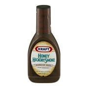 Kraft Honey Hickory Smoke Barbecue Sauce, 18.0 OZ (4 Pack)