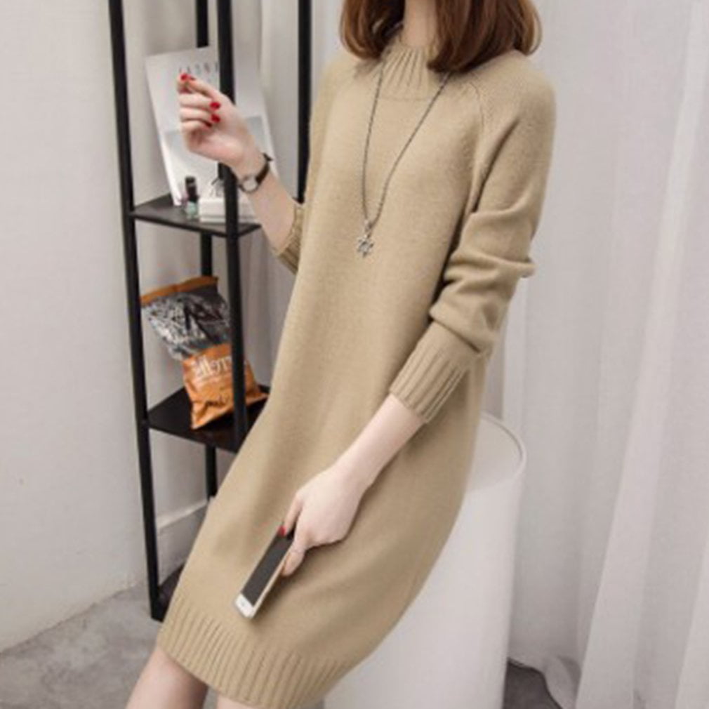 Clearance Sale Slim Sexy Sweater Dress 