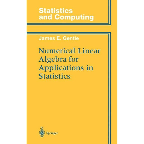 Statistics and Computing Numerical Linear Algebra for Applications in Statistics, (Hardcover)