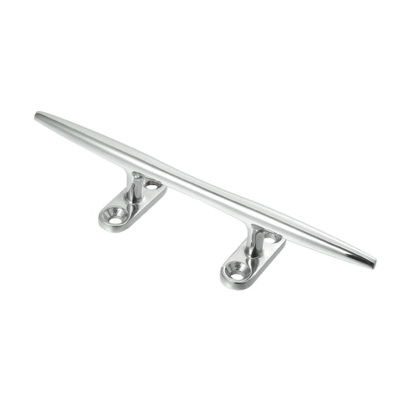 8 Inch 200mm Stainless Steel Flagpole Cleat Hook Deck Cleat Rope Cleat Handle Universal for Marine Boat Ship