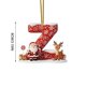 thumbnail image 1 of Decoraciones de Árbol de Navidad 2D Acrílico Decoración Carta Colgante con 26 Letras Diy Navidad Decoración Del Hogar Ornamentos Del Árbol de Navidad, 1 of 2