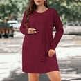 thumbnail image 7 of Drses Plus Size Nightgowns Women Cute Printed Sleepwear Night Gown Dresses Sleep Printed Dress, 7 of 7