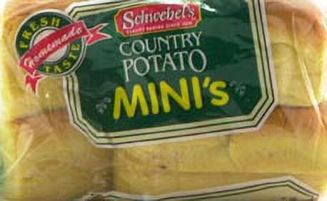 Schwebels  Baking Country Potato Mini  Rolls, 20 oz