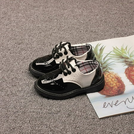 

Children‘s Shoes Spring and Autumn Boys Black Dance British Style Small Shoes Girls‘ Wedding All-match Shoes Fashion