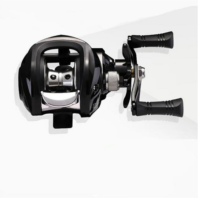 17+1BB Baitcasting Reel Fishing 8KG/17.6LB Max Drag Magnetic Brake Metal Bait Casting Reel 7.1:1 High Speed Fishing Reel ,Rigid Aluminum Skeletal Frame