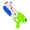 Blue Green, variant on 3 Pack Water Blaster Shoot Up to 36 Feet High Capacity Water Saoker Squirt Toy Water Fighting