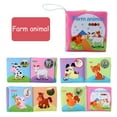 thumbnail image 2 of Dsscvnef Baby Bath Books Soft Fabric Early Education Cloth Book for Toddlers Shower Kids Learning Developmental, 2 of 4