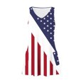 thumbnail image 3 of Vestido de Verano para Mujeres sin Mangas Cuello en V con Impresión de Bolsillo, Vestido Casual para Uso Diario Y de Fiesta, 3 of 5
