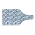 thumbnail image 1 of Vintage Cutting Board, Twig Posy Flowers Monochromatic Silhouette Damask Image, Decorative Tempered Glass Cutting and Serving Board, in 3 Sizes, by Ambesonne, 1 of 2