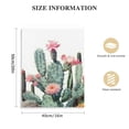 thumbnail image 2 of Acheng Canvas Wall Art for bedroom living room Canvas Prints Artwork bathroom Wall Decor Green plants Succulent cactus flower painting modern Framed Ready to hang Office Home Decor 16x20 in, 2 of 5