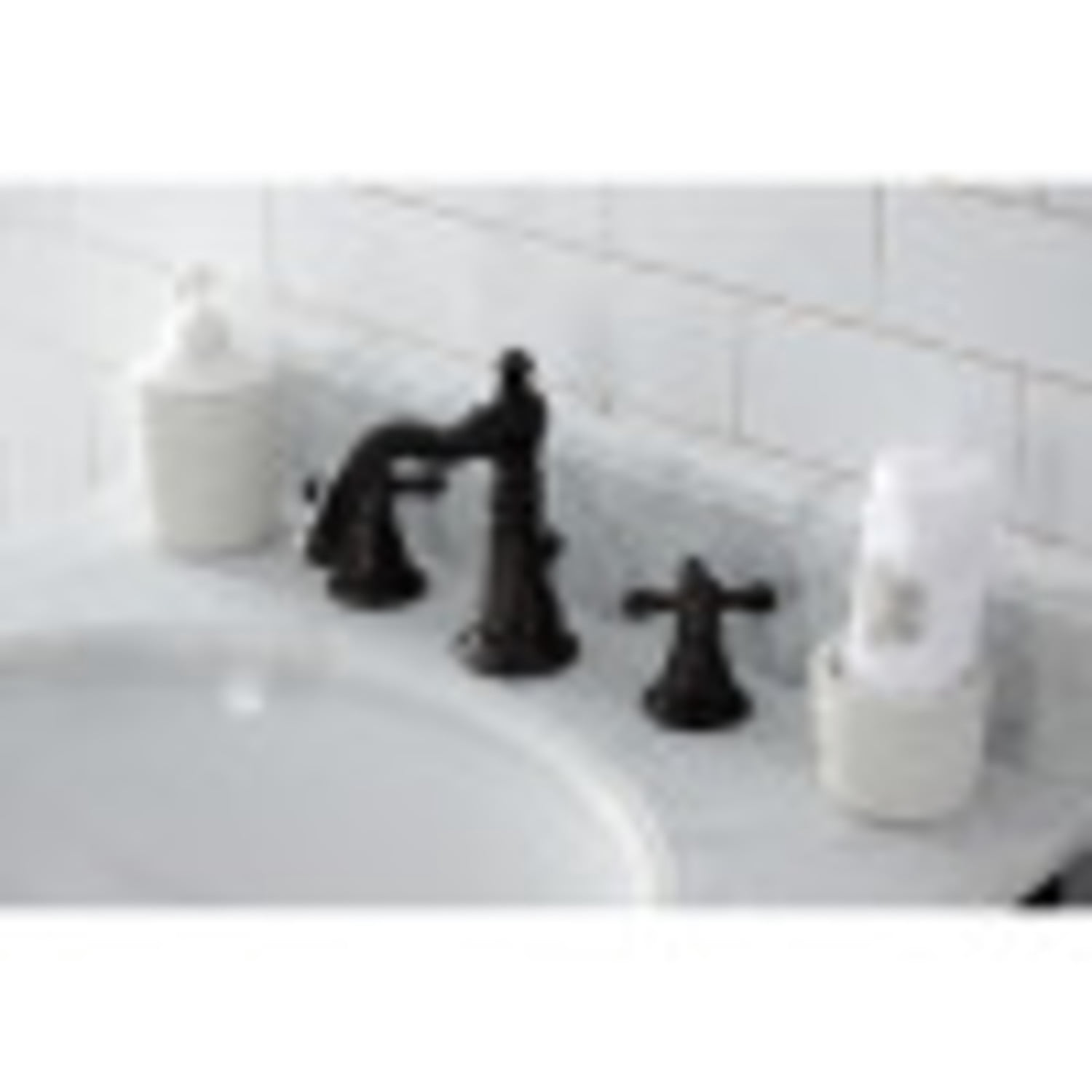 Fauceture FSC1975AAX American Classic Widespread Bathroom Faucet with Pop-Up Drain, Oil Rubbed Bronze
