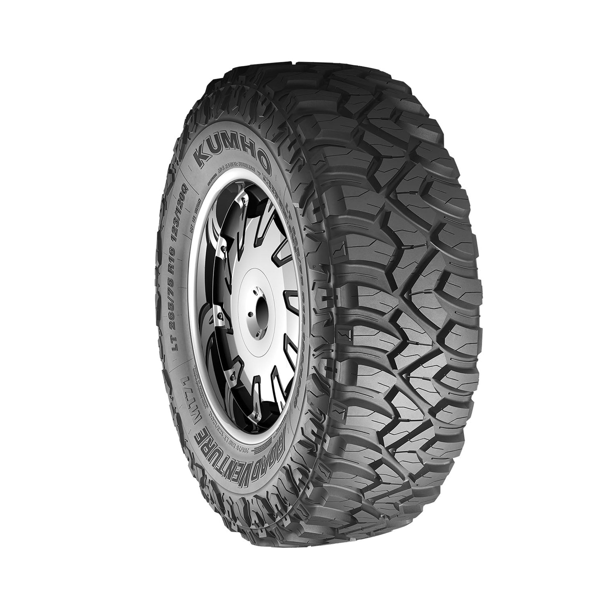 Kumho Road Venture MT71 LT275/65R20 E/10PLY Light Truck Tire