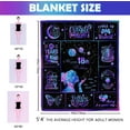 thumbnail image 5 of 8 Year Old Girl Birthday Gifts Blanket, Birthday Gifts for 8 Year Old Girls, 8th Birthday Gifts for Girls, Gifts for 8 Year Old Girls, 8th Birthday Decorations for Girls Throw Blanket 60"X50", 5 of 5