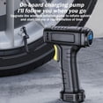 thumbnail image 2 of Automotive Tire Inflator, Electric Air Compressor with Digital Display & Auto Shut-Off, Portable Tire Inflator Pump for Car, Motorcycle, 2 of 8