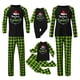 thumbnail image 1 of Conjuntos de pijamas navideños familiares a juego Grinch 2024, pijama de Grinch con parte superior y pantalones de pijama a cuadros, pijama de Grinch para niños y adultos para la familia, 9 Meses, 1 of 3