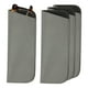 thumbnail image 1 of 4Pcs Estuches Suaves para Gafas, Estuche de Gafas de Cuero Portátil para Hombres y Mujeres (Gris), 1 of 7