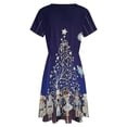 thumbnail image 5 of Nutcracker Christmas Special Sundress Short Sleeve Dress Summer Women Clothes Dress for Women Dresses, 5 of 7