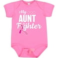 thumbnail image 3 of Inktastic Breast Cancer Awareness My Aunt is a Fighter Boys or Girls Baby Bodysuit, 3 of 5