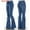 Light blue, variant on HOT SALE!!Jeans for Women 2025 TrendyBootcut Jeans Women's Mid-Waist Butt-Lifting Stretch Skinny Denim Pants Pocket Solid Lace Up Flared Trousers Bell Bottom Jeans Light Blue 4Xl