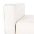 thumbnail image 6 of SAFAVIEH Henri Mid-Century Cushioned Bench, Cream/Walnut, 6 of 9