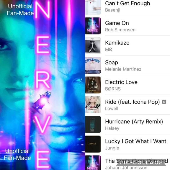 Soundtrack Cd From Nerve The Movie