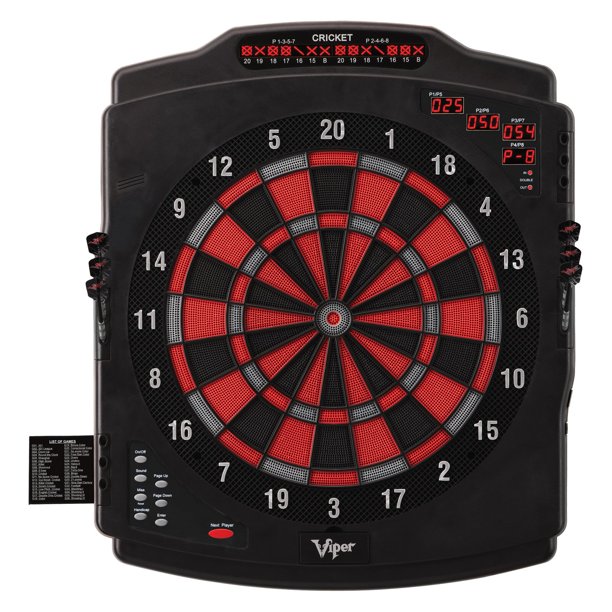 Viper Eclipse II Electronic Dart Board and Darts Set