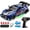 E81-Blue, variant on AIGIA RC Drift Car 1:24 Scale 30KM/H High Speed 4WD 2.4GHz Racing Sport Toy Car with LED Lights Racing and Drift Wheels