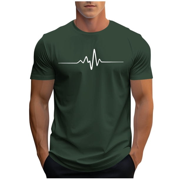 Eres Más Que una Camisa de Puntuación de Prueba Nueva Moda Casual Hombres Imprimir Camiseta Deportiva Manga Corta Blusas de Cuello Redondo