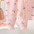 thumbnail image 5 of KPOPLK Toddler Pajamas Baby Girls Pajama Set 6M-10Y Kids Cute Snug fit Cute Pattern Roundneck Pjs Cotton Sleepwear(6-7 Years,Light Pink), 5 of 8