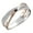 Gold and silver, variant on Metal Rings Jewelry Unique Statement Rings Alloy Texture Suitable for Everyday Wear and Dates