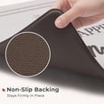 thumbnail image 4 of Kitchen Mats Sets 2 Piece Cushioned Anti-Fatigue Comfort Mat for Home & Office Ergonomically Engineered Memory Foam Kitchen Rug Waterproof Non-Skid, 30" by 17" + 47" by 17", 4 of 6