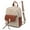 Beige, variant on MKP Mini Backpack Purse for Women Fashion Cute Small Daypacks Purse Shoulder Bag